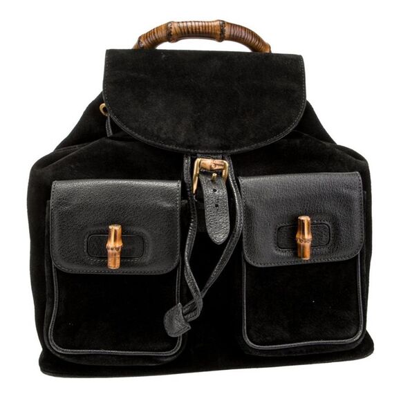 Gucci Suede Backpack main image 4